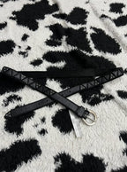 E-Spirit Black Narrow Triangular Belt