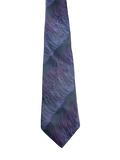 Purple Abstract Painting Tie