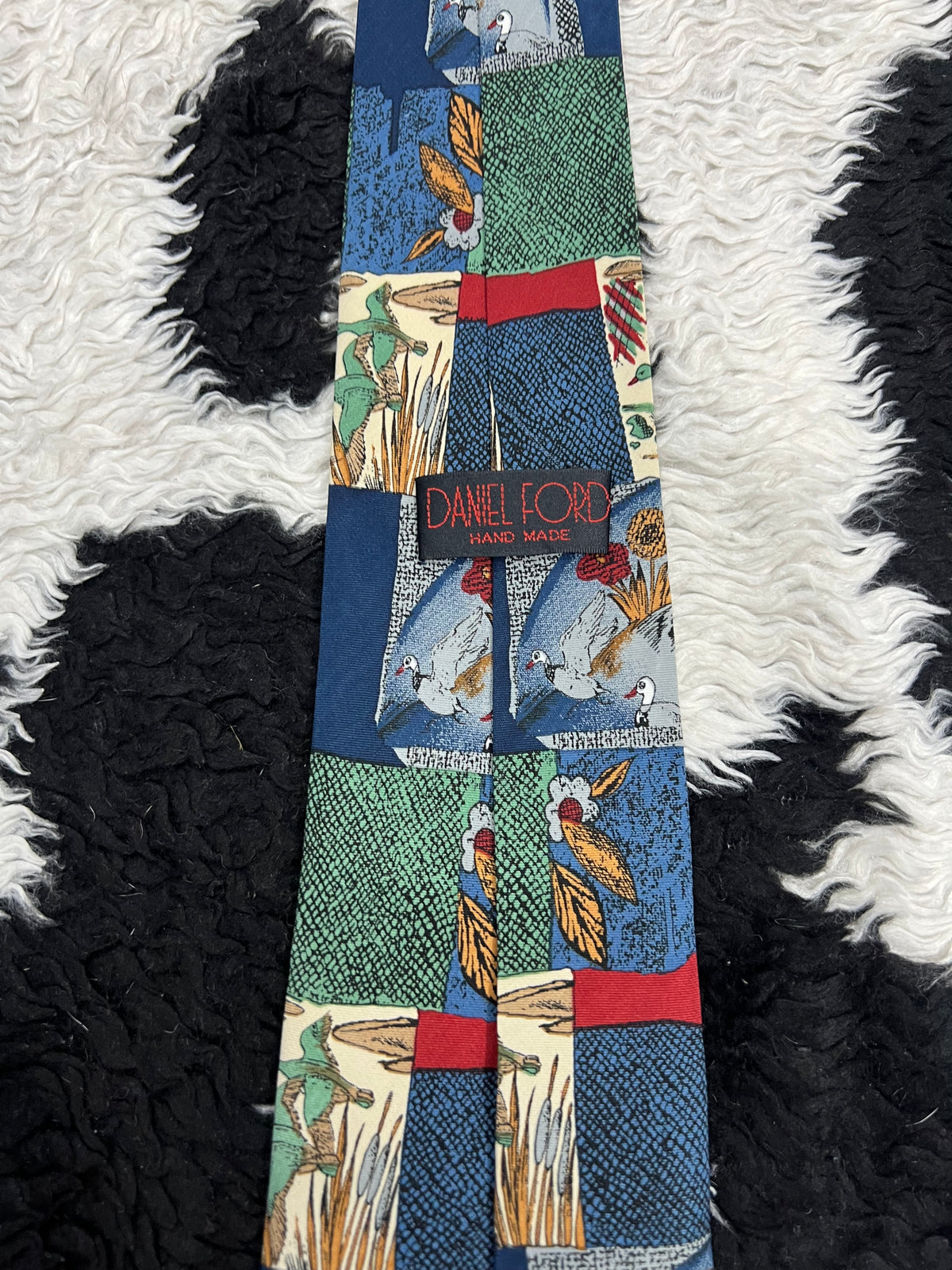 Mallard Patches Tie
