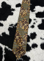Fratello Brown & Gold Tie
