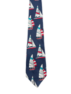 Sailing Boats Tie
