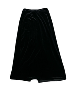 Long Black Velvet Skirt