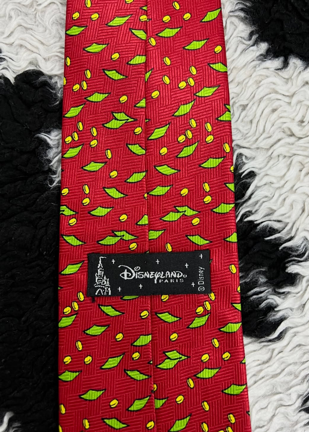 Disney Scrooge McDuck Money Tie