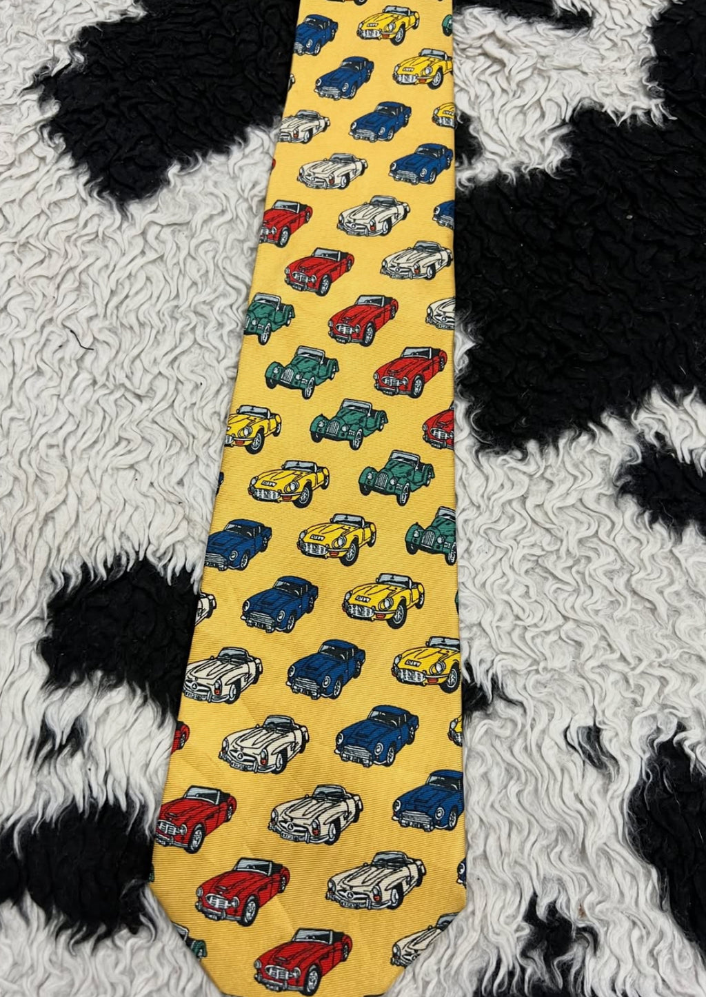Vintage Cars Tie