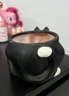 Black Cat Pot Planter