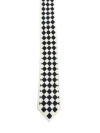 Daniel Checkered Narrow Tie