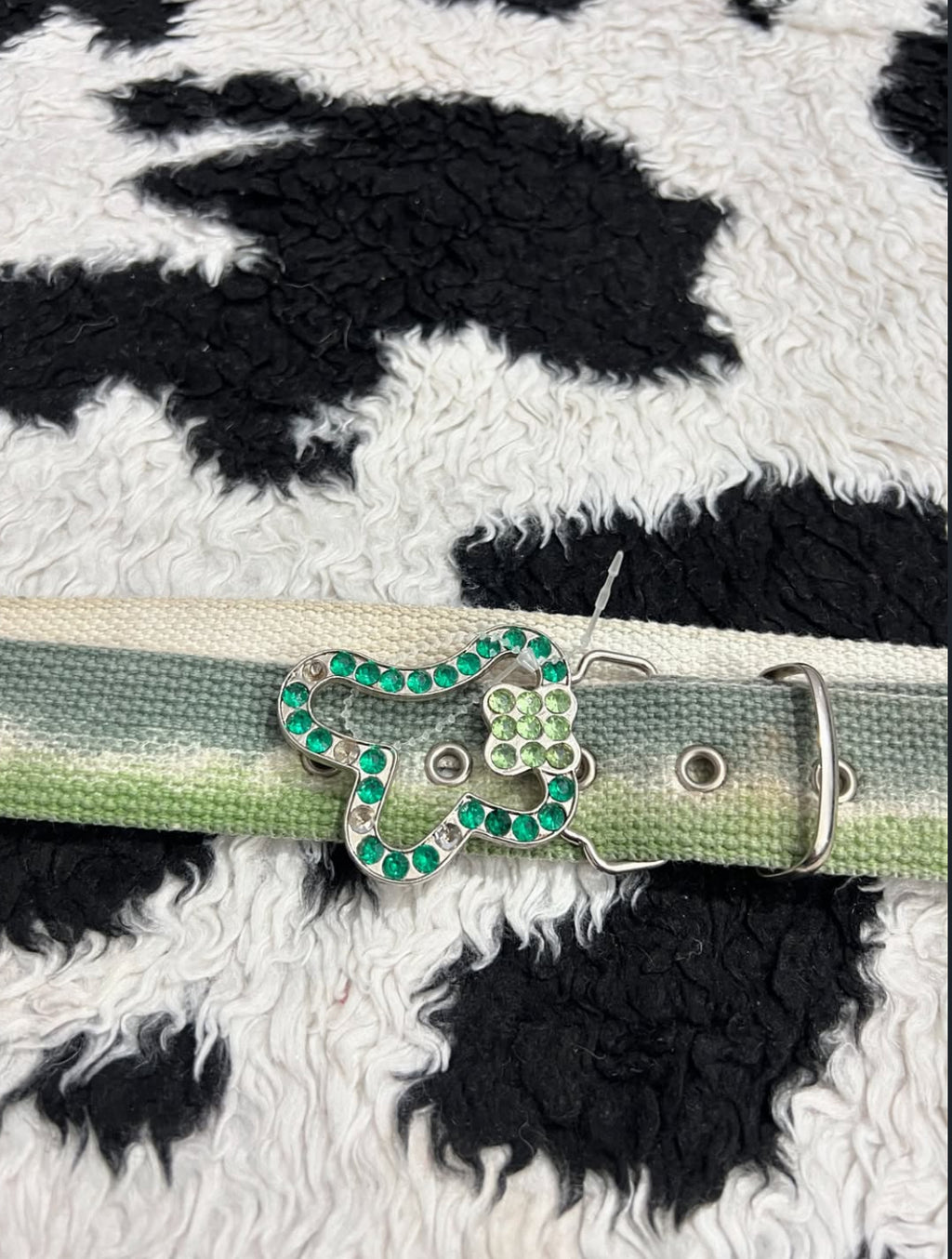 Green Butterfly Belt
