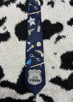 Police Graphic Tie
