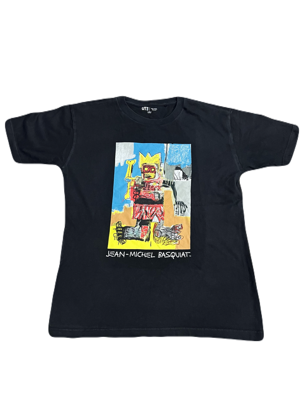 Jean-Michel Basquait 1982 Painting Tee (Large)