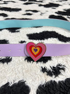 Powerpuff Coded Heart Belt