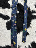Alien, Fast Food & Dinosaurs Tie