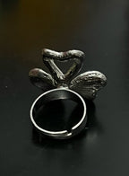 Bedazzled Clover Ring