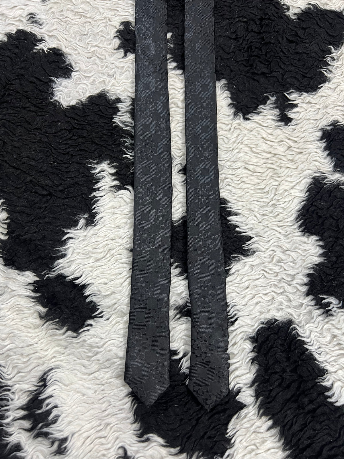 NEXT Skulls Embroidered Tie