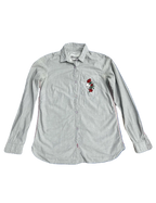 Skull Embroidered Buttonup