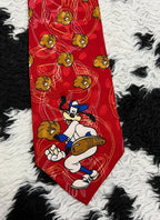 Vintage Goofy playing Baseball Tie