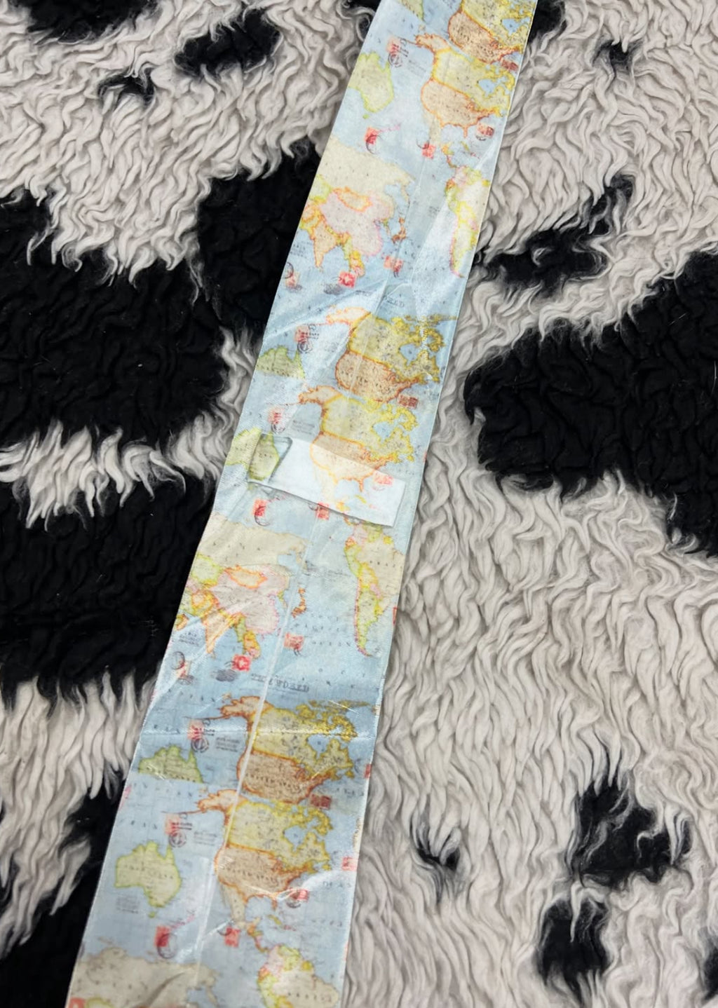 World Map Tie