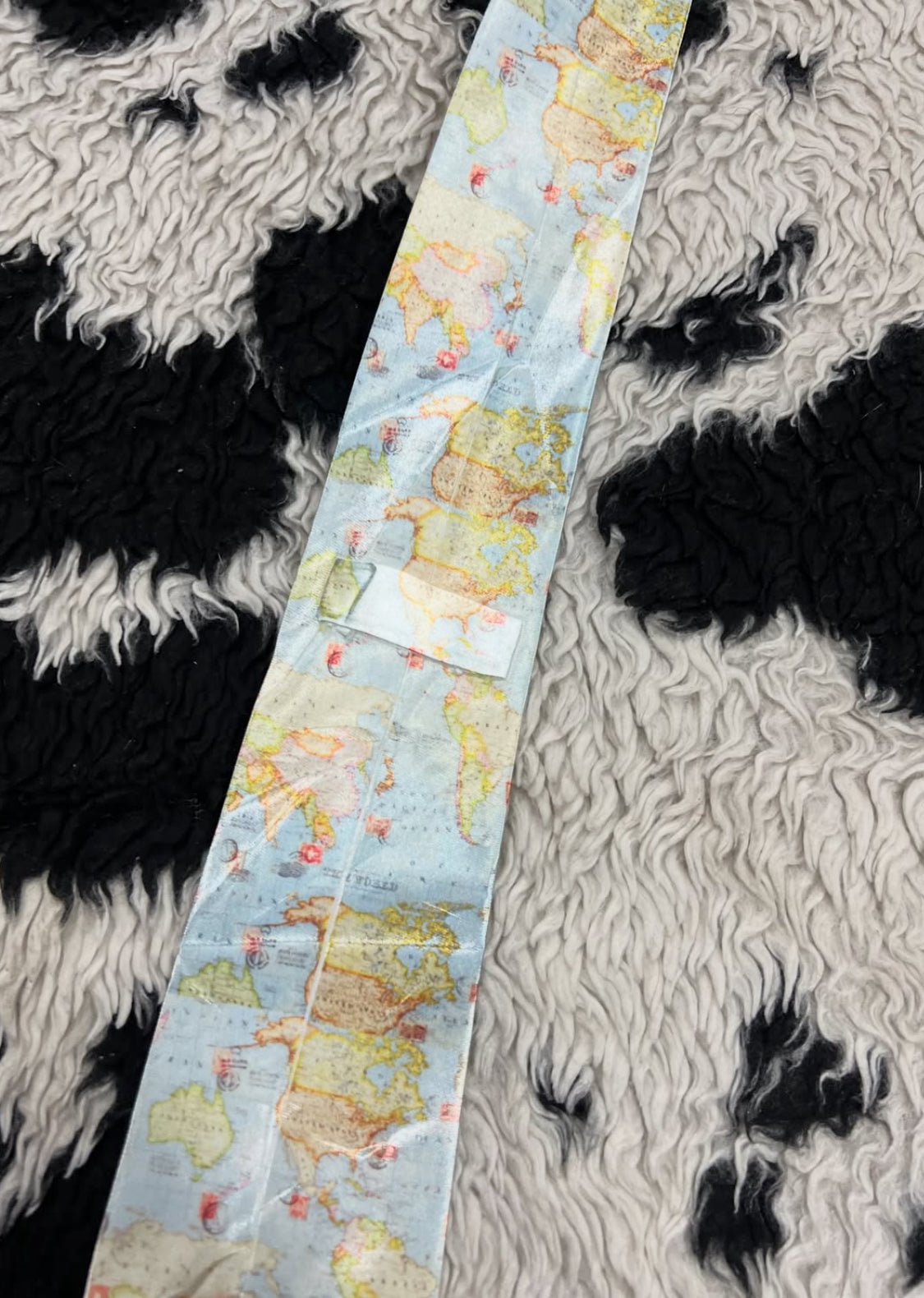 World Map Tie
