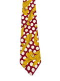 Suits You - Red & Gold Dotted Tie
