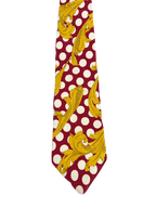 Suits You - Red & Gold Dotted Tie