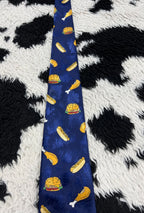 Vintage 1999 Homer Simpson Burger Tie