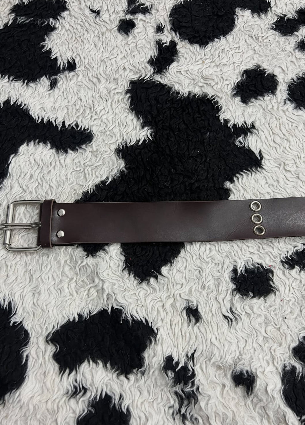 Brown Triple Hole Belt