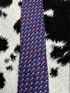 Swordfish Embroidered Tie