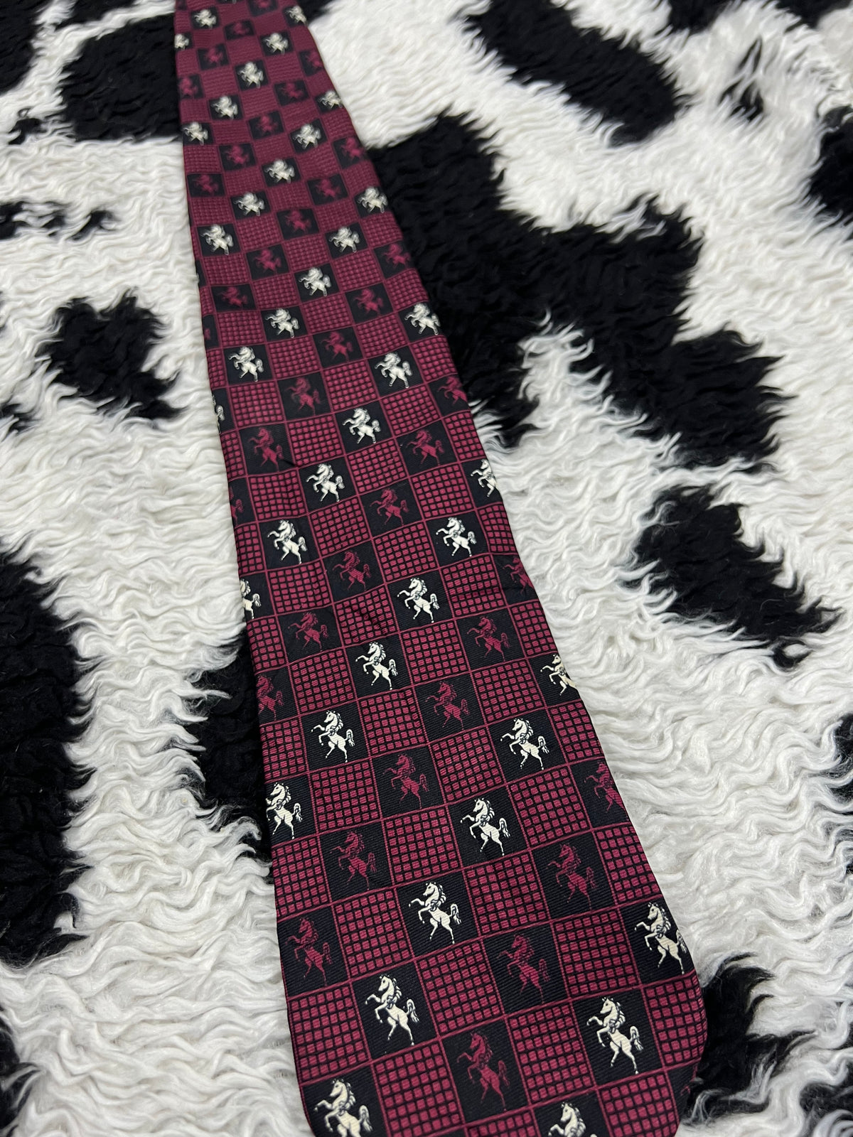 Horses Graphic Tie