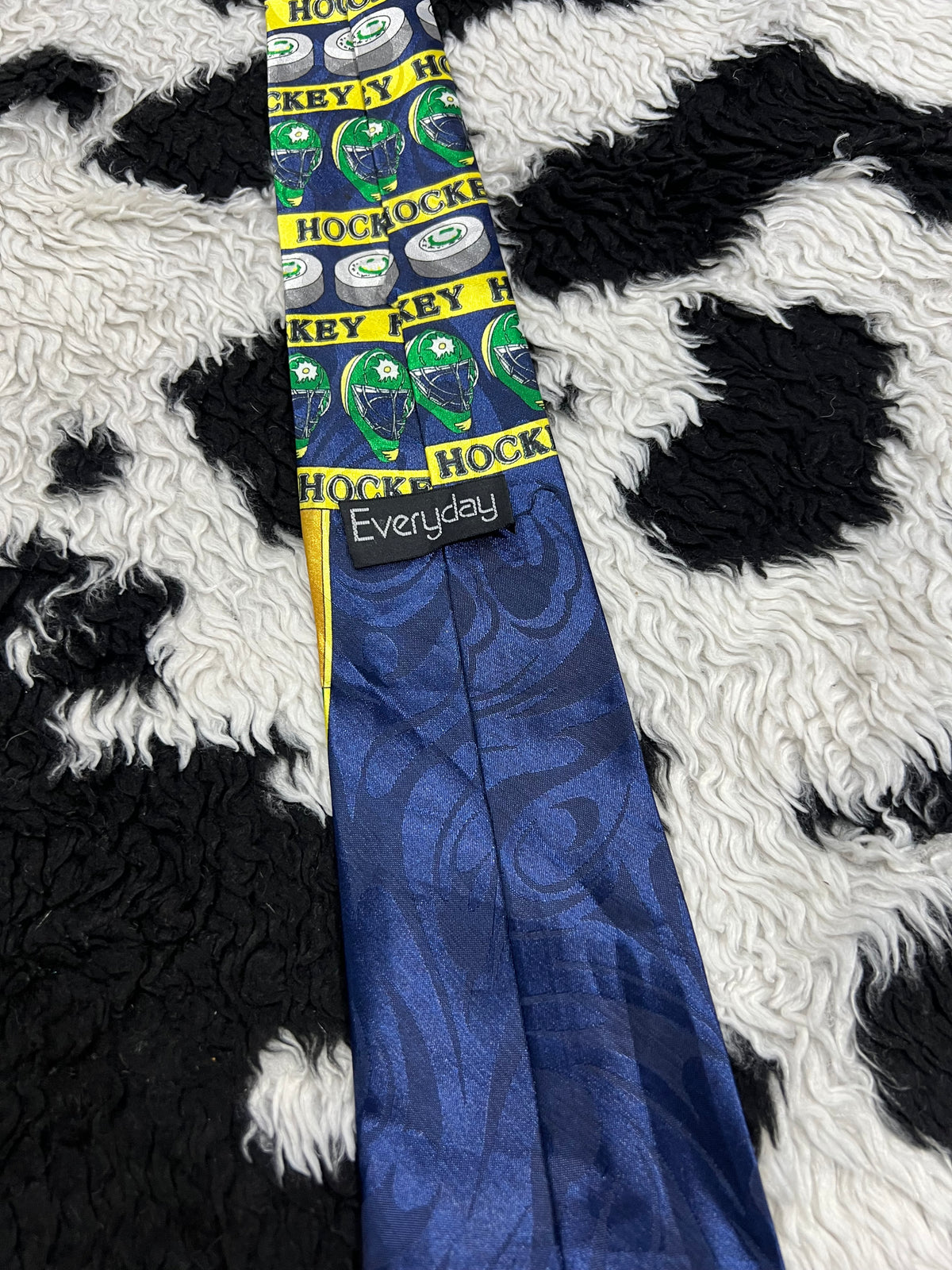 Ice Hockey Graphic Tie