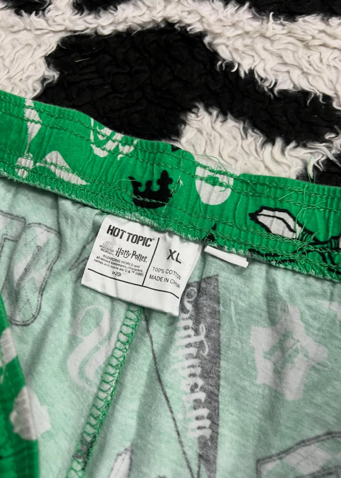 Harry Potter Slytherin PJs (Large / Extra Large)