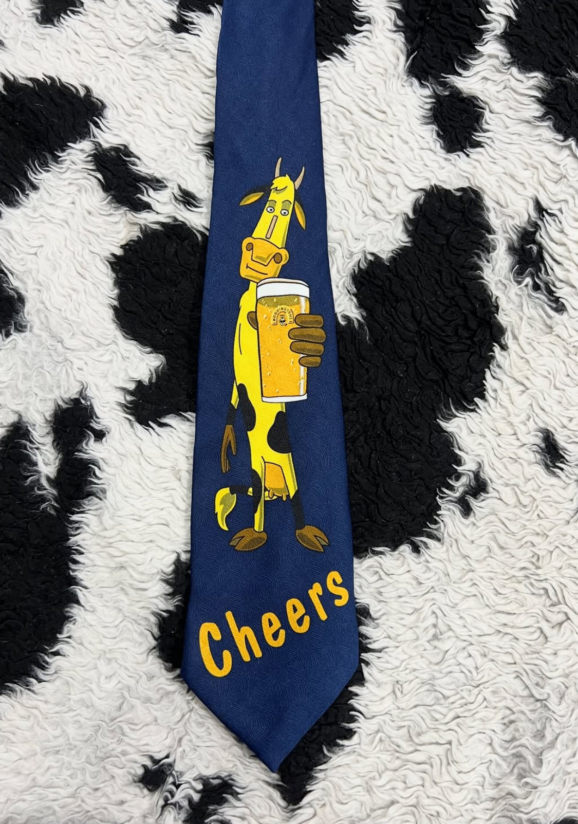 Giraffe Beer "Cheers" Tie