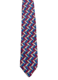 Birds Print Graphic Tie