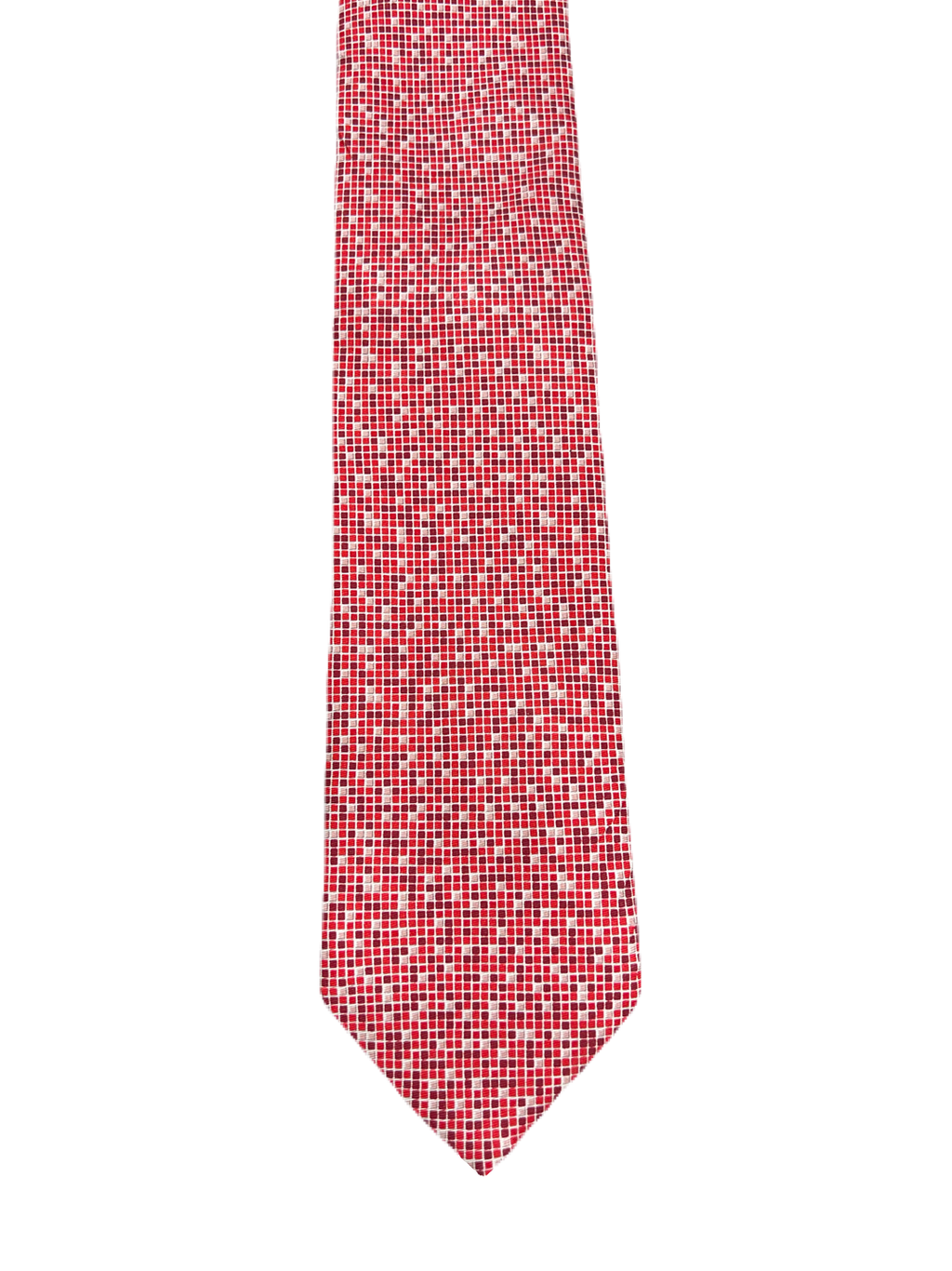 Tie Rack Red Tiles Tie