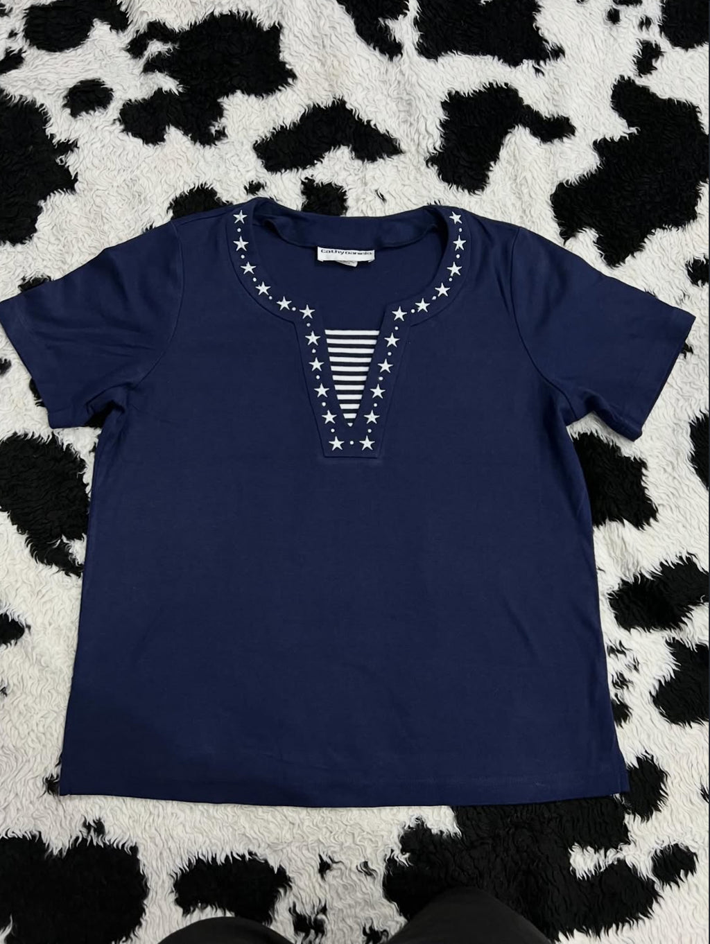 Cathy Daniels Stars Tee (Medium / Large)