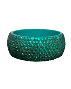 Teal Bedazzled Bangle