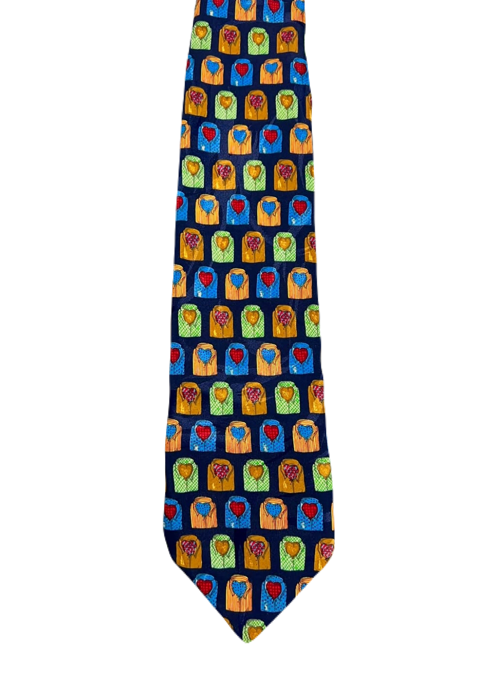 Vibrant Buttonups Tie
