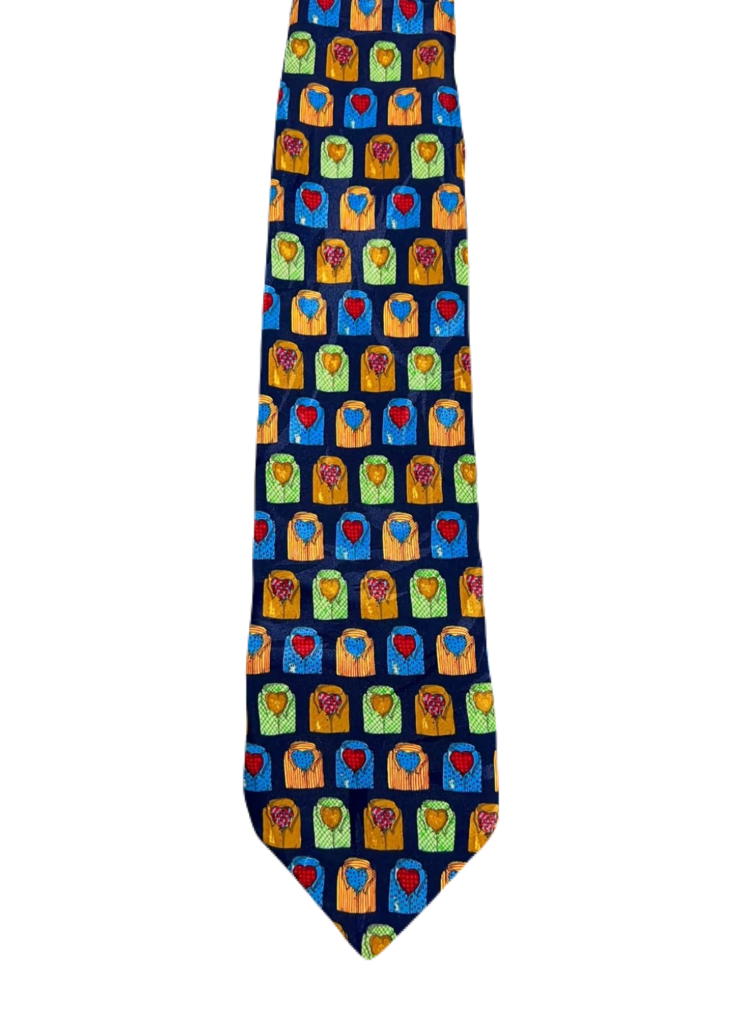 Vibrant Buttonups Tie