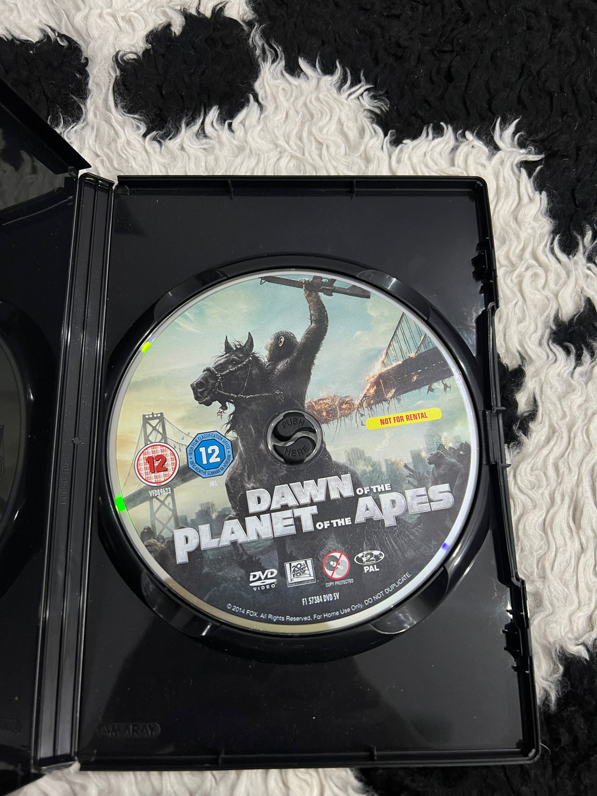 Dawn of the Planet of the Apes DVD