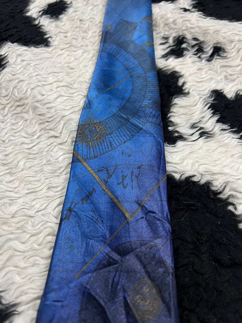 Celestial Graphic Tie