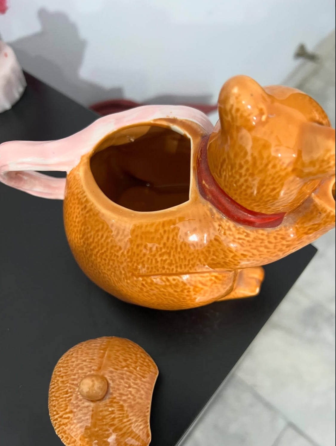 Vintage Ceramic Bear Kettle