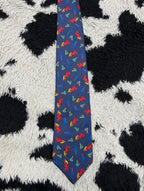 Colorful Frogs Tie
