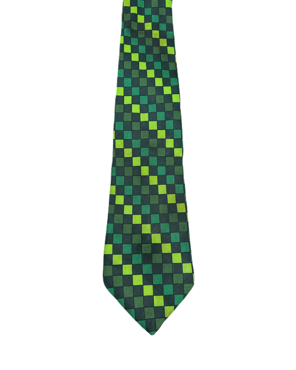 Burton Green Checkered Tie
