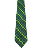 Burton Green Checkered Tie