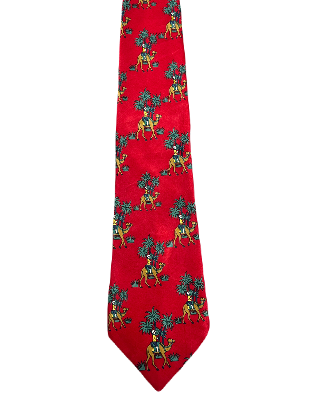 Maria Callas Camels in Desert Tie