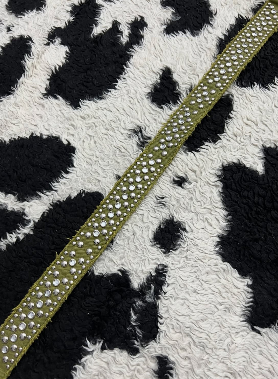 Green Studded Belt