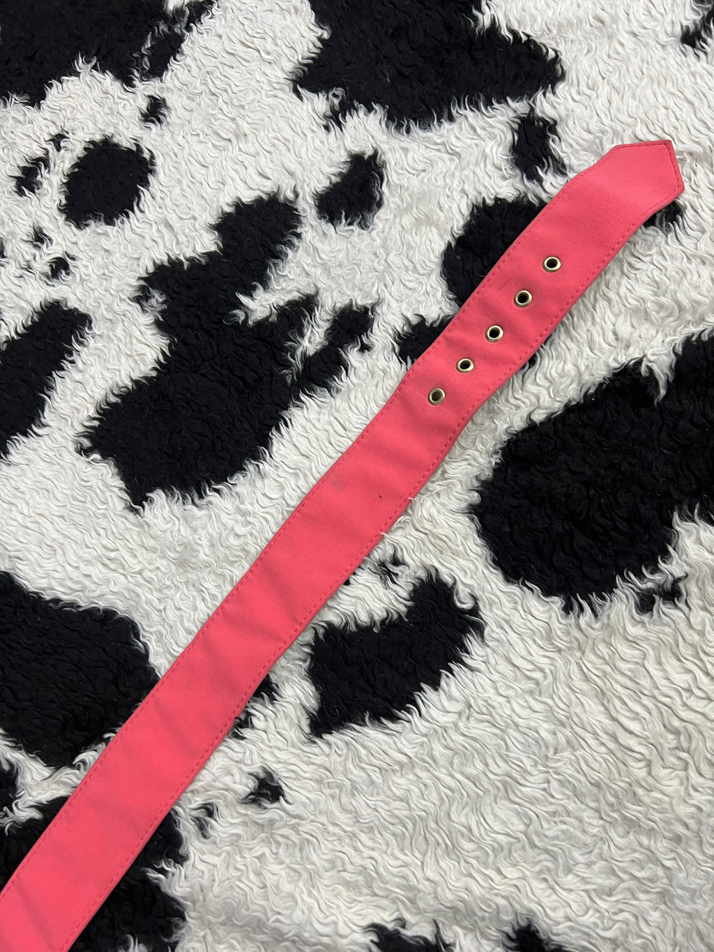 Wide Pink Belt