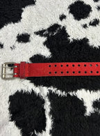 Red Stars Glitter Belt