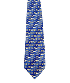 Blue Whales Tie