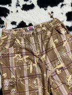 Chikiwa Floral Pants Convertible to Shorts (Waist 32)