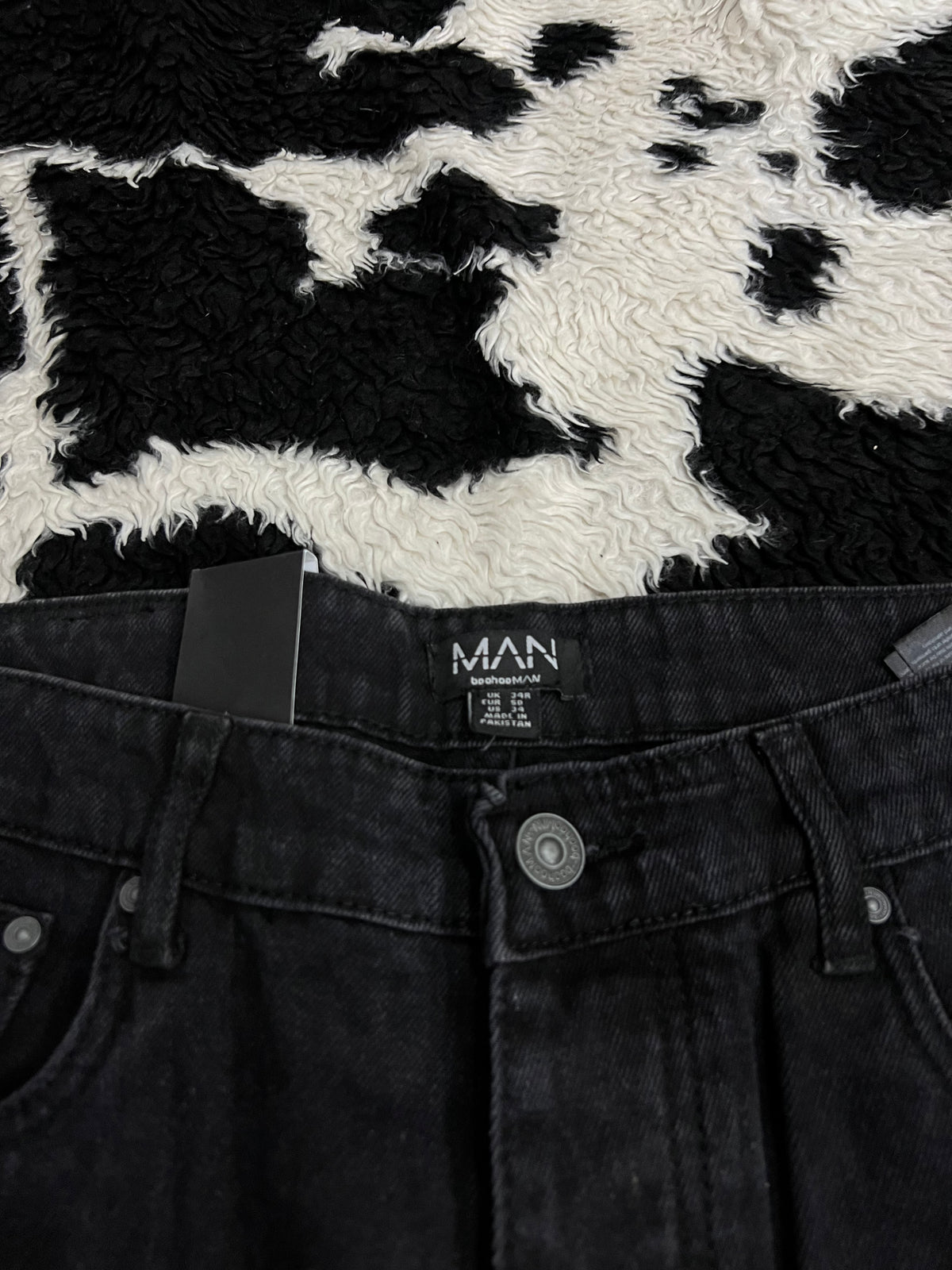 Fire Embroidered Pants (Tagged) (Waist 34)