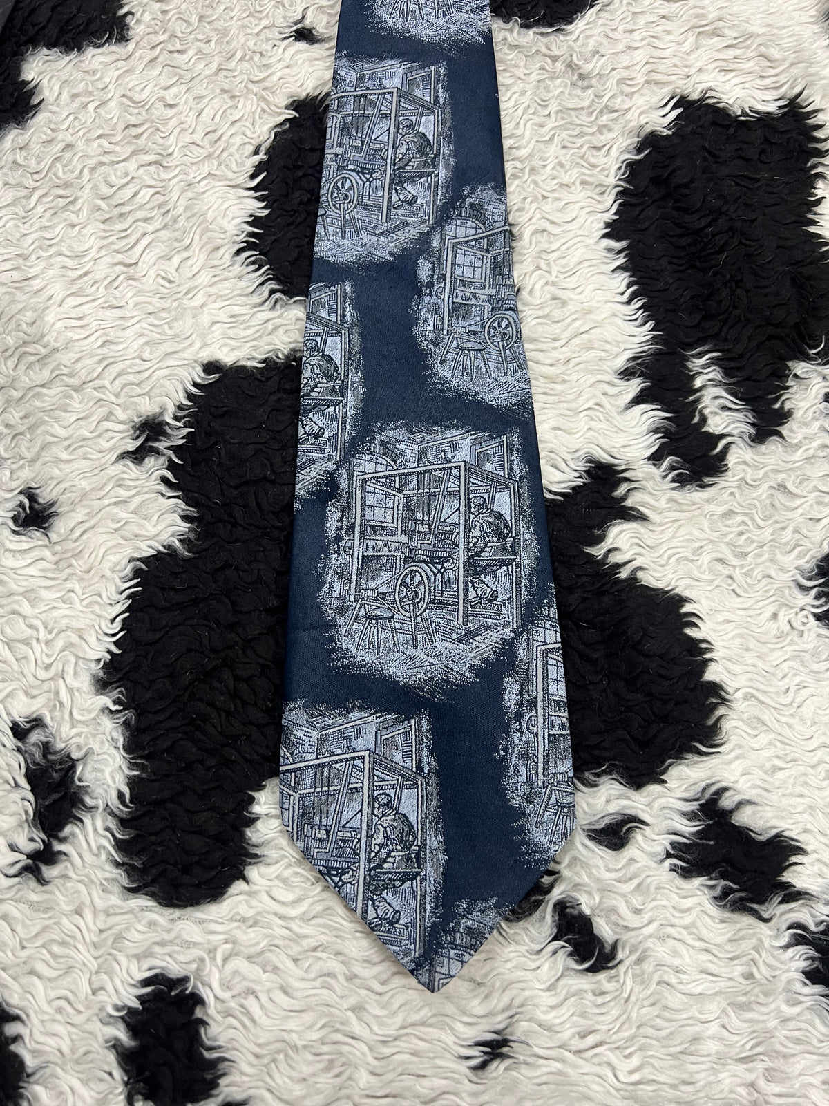 Weaving Workshop Embroidered Tie